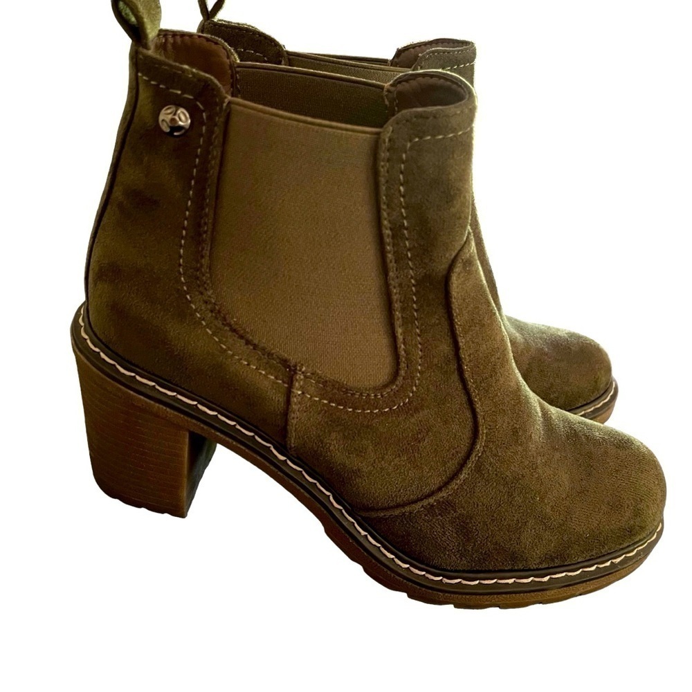 Corkys Rocky Boot Sage Green Womenโs 10
